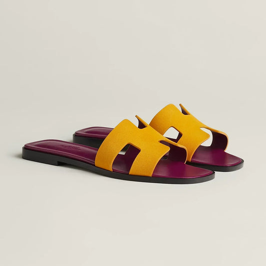 Sandales Oran - Jaune Topaze