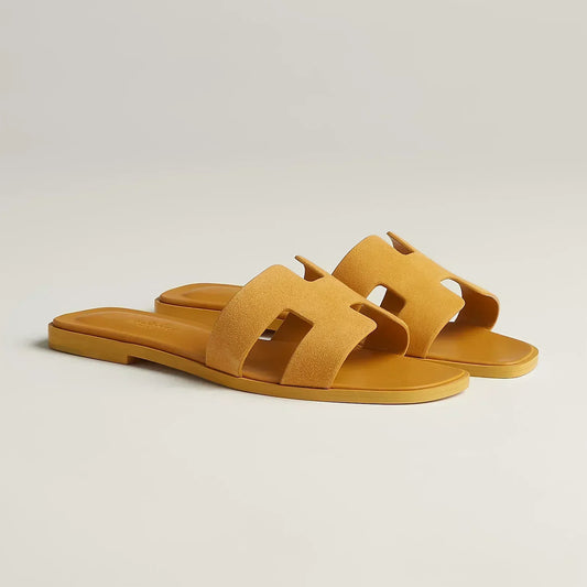 Sandales Oran - Laiton jaune